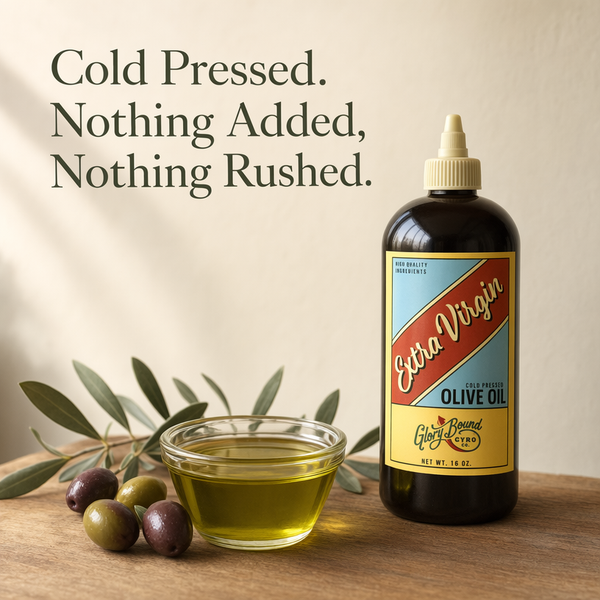 Glory Bound Extra Virgin Cold Pressed Olive Oil, 16 oz